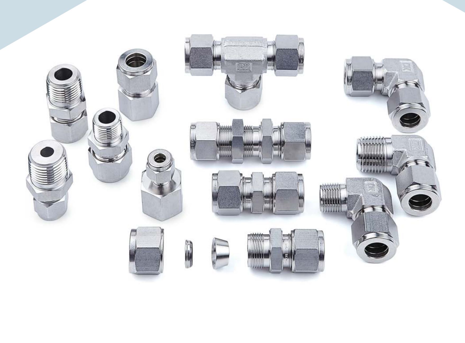 DK-LOK-złącza dwupierścieniowe rury procesowe